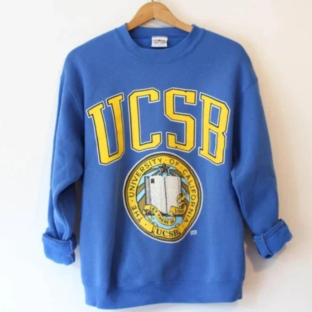 90S University Of California Santa Barbara Ucsb Sweatshirt